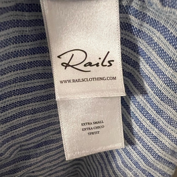 Rails Stripe Linen Caterina Top - Picture 9 of 12